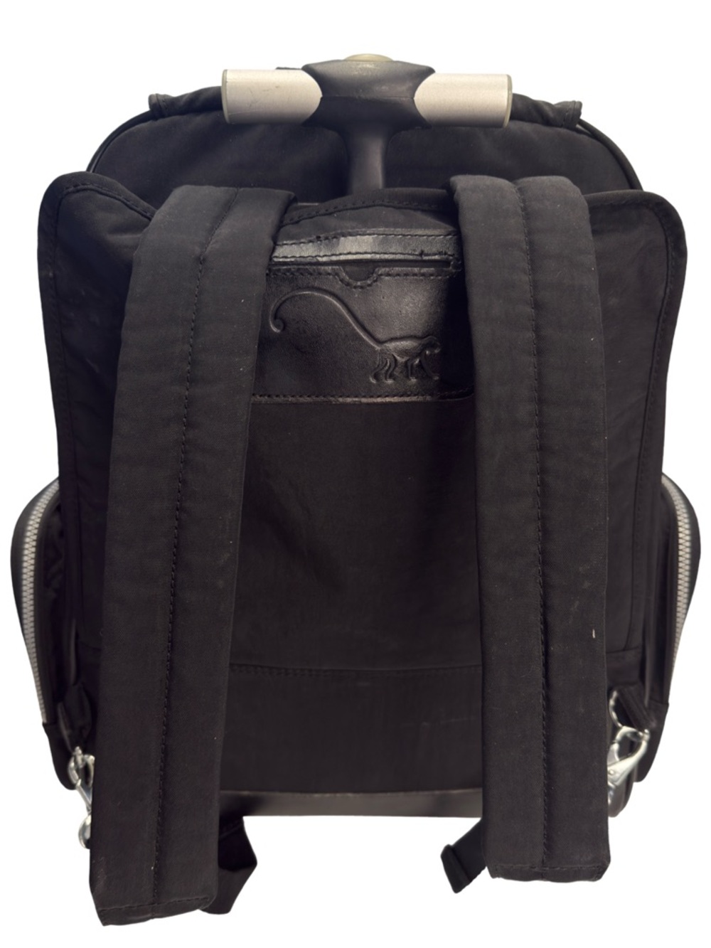 Kipling WL4734 Alcatraz II Black Rolling Travel Backpack - Picture 5 of 14